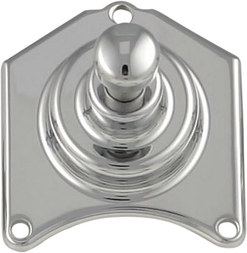CUSTOM CYCLE ENGINEERING - SHS9904-1 - End Cover - Solenoid /Starter Button - Harley Davidson
