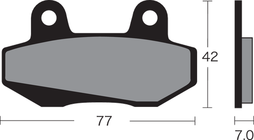 VESRAH - VD-131 - Semi-Metallic Brake Pads