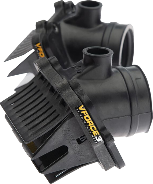 VFORCE/MOTO TASSINARI - V3123-873B-2 - V-Force 3 Reed Valve Set with Intake Boot - Ski-Doo