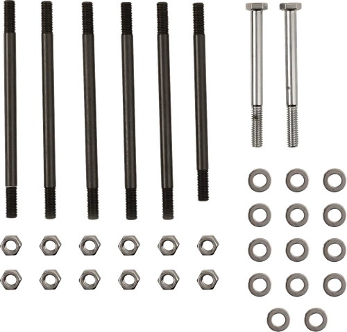 COLONY - 8143-34 - Hardware Kit - Motor Case Studs - Chrome - '79-'98 Harley-Davidson