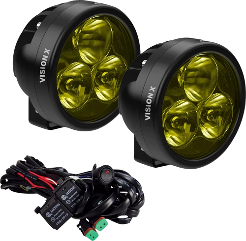 Vision X - 9957760 - Light Cannon - Spot Beam - Selective Yellow Lens