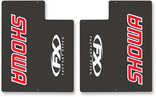FACTORY EFFEX - 02-7010 - Carbon Fiber Fork Shield - Showa