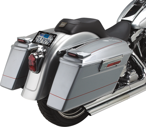 CYCLE VISIONS - CV-7200A - Saddlebag Mounts - Black - FLST '00-'07