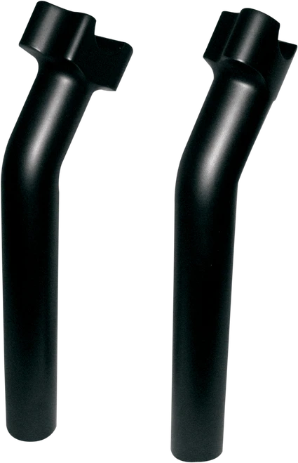 WILD 1 - WO530B - Chubby Billet Risers - Pullback - 9-1/2” - Black