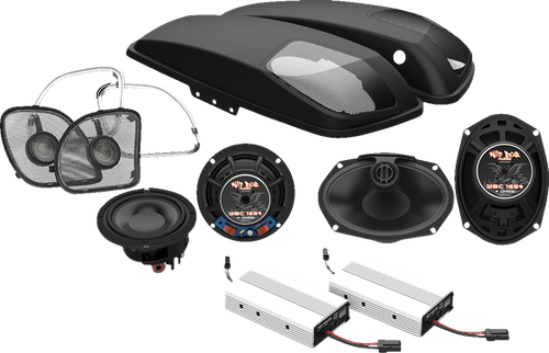 WILD BOAR AUDIO - WBA 800.4RG KIT - Speaker/Amplifier Lid Kit - FLTR