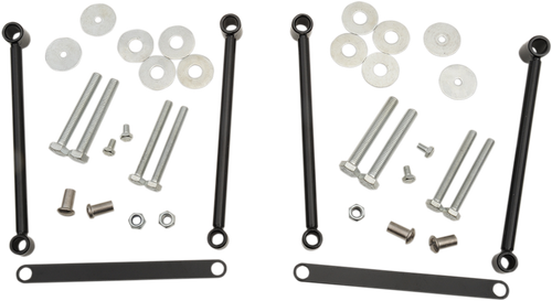 WILLIE & MAX LUGGAGE - 58633-00 - Saddlebag Hard Mount Kit - Universal