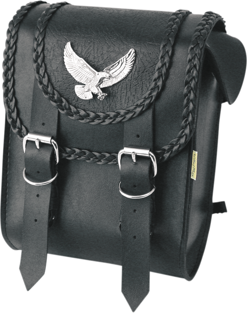 WILLIE & MAX LUGGAGE - 58411-00 - Sissy Bar Bag - Black Magic