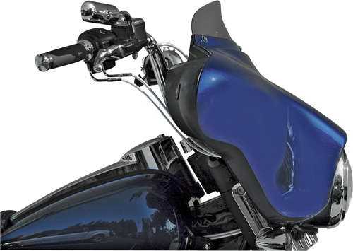 WIND VEST - 61-4010 - Windshield - 4” - Smoke - FLHT/X