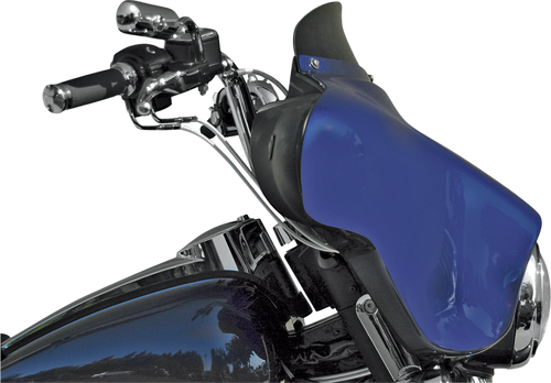 WIND VEST - 61-4030 - Windshield - 4” - Black - FLHT/X
