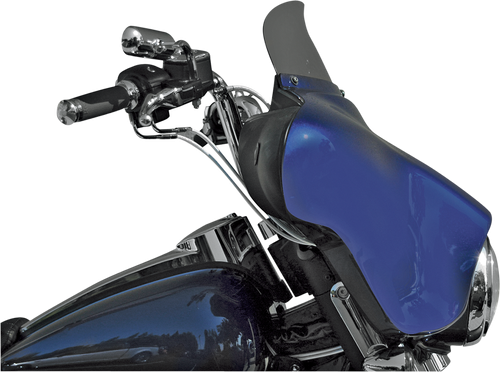 WIND VEST - 61-6010 - Windshield - 6” - Smoke - FLHT/X