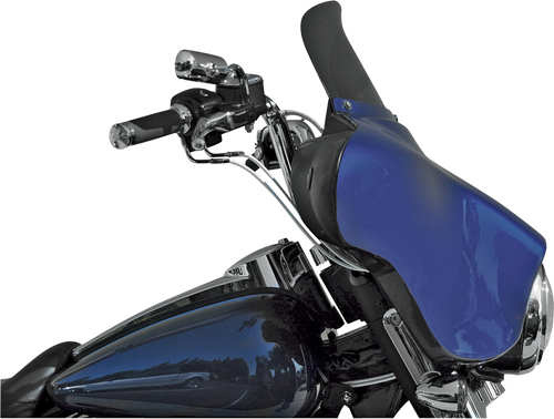 WIND VEST - 61-8040 - Windshield - 8” - Dark Smoke - FLHT/X