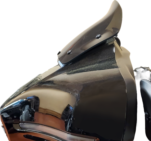WIND VEST - 58-1040 - Windshield - 10-1/2” - Dark Smoke - FLHX, FLHXSE