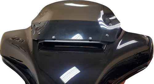 WIND VEST - 58-1240 - Windshield - 12-1/2” - Dark Smoke - FLHX, FLHXSE