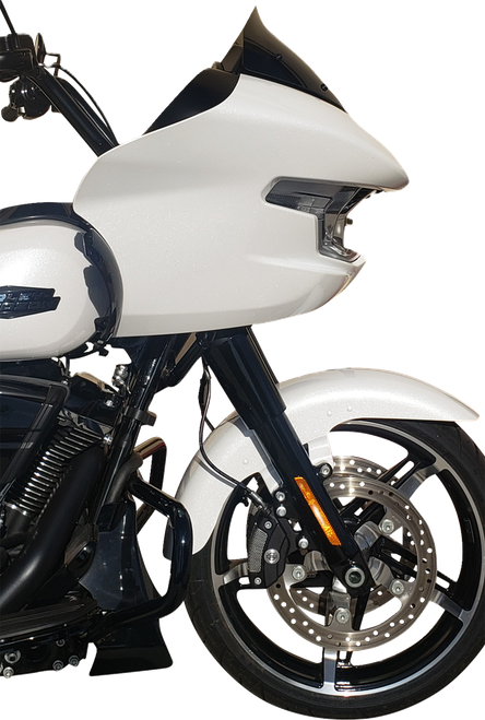 WIND VEST - 57-9040 - Windshield - 9-1/2” - Dark Smoke - FLTRX/SE/STSE