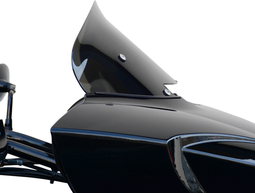 WIND VEST - 64-9040 - Windshield - Dark Smoke - 9” - Victory
