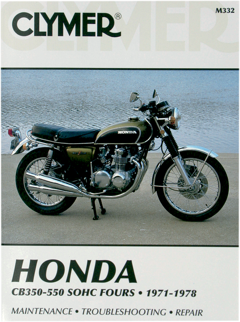 CLYMER - CM332 - Manual - Honda - 350-550cc SOHC Fours