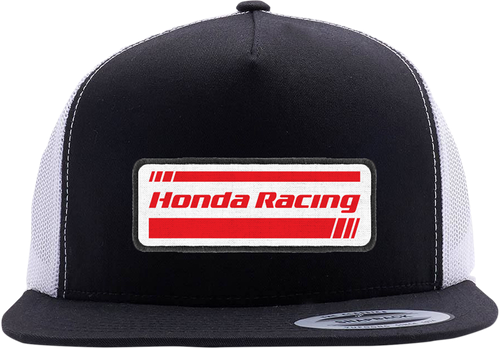 Factory Effex - 22-86304 - Honda Racing Hat - Black/White
