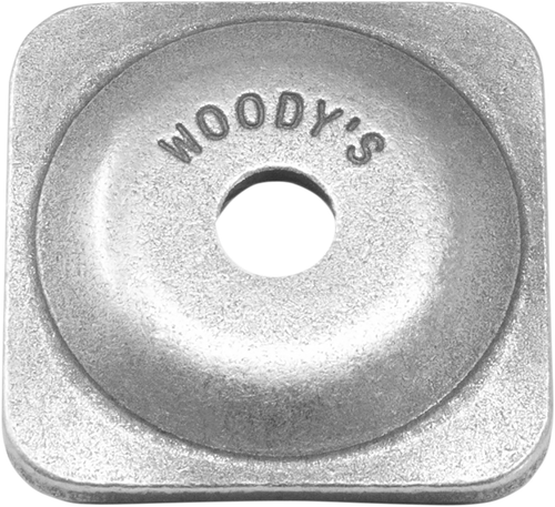 WOODY'S - ASG-3775-12 - Support Plates - Grand Digger - Natural - Square - 12 Pack