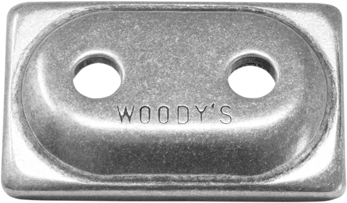 WOODY'S - ADA2-3775 - Angled Backer Plates - Double - 12 Pack