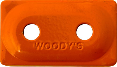 WOODY'S - ADD2-3805-B - Support Plates - Double Digger - Orange - 48 Pack