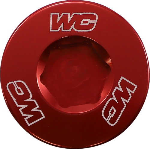 WORKS CONNECTION - 24-451 - Engine Plug - Red - Gas Gas/Husqvarna/KTM