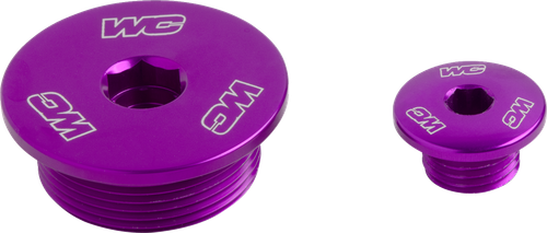 WORKS CONNECTION - 24-P604 - Engine Plug - Purple - Honda