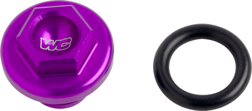 WORKS CONNECTION - 24-P079 - Oil Fill Plug - Purple - Honda