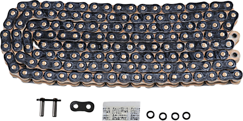 EK - 525ZVX3-150KG - 525 ZVX3 - Sportbike Chain - 150 Links - Black/Gold