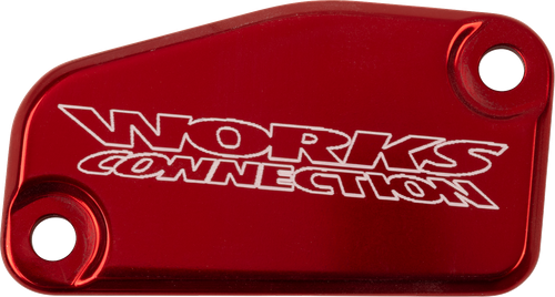 WORKS CONNECTION - 21-081 - Front Brake Cap - Red - KTM/Husqvarna/Gas Gas