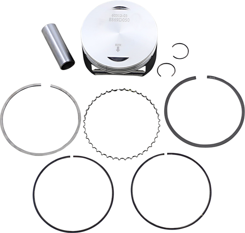 WOSSNER - 8869D050 - Piston Kit - 86.95 mm - Honda