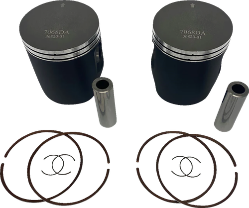 WOSSNER - K7069DA-2 - Piston Kit - 81.84 mm - Ski Doo 850 E-TEC Engine Type