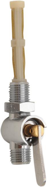 EMGO - 43-67183 - British-Style Fuel Petcock with Filter - 1/4"