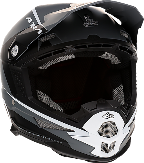 6D HELMETS - ATR-1 Helmet - Stealth - White