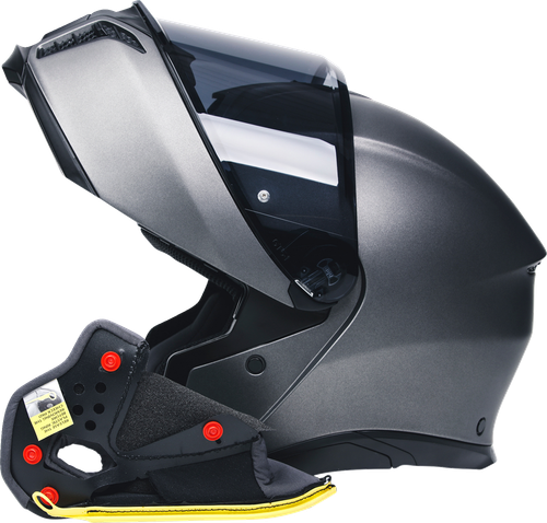 AGV - Tourmodular Cheek Pads - Gray/Black