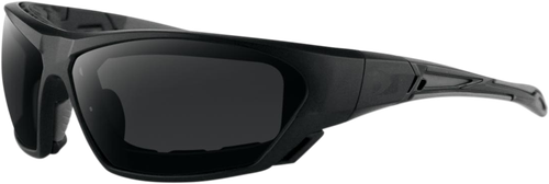 BOBSTER - Crossover Convertible Sunglasses - Matte Black - Smoke Lens
