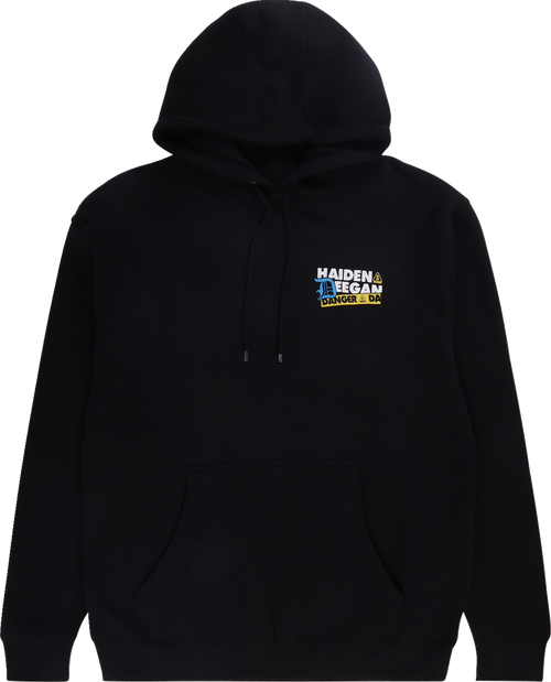 DEEGAN APPAREL - Caution Hoodie - Black