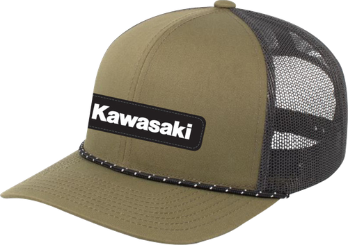 FACTORY EFFEX - Kawasaki Explorer Braided Snapback Hat