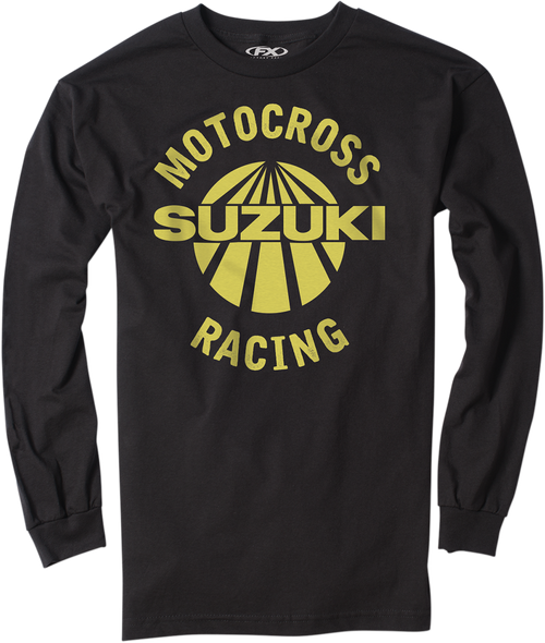 FACTORY EFFEX - Suzuki Vet Long-Sleeve T-Shirt - Black
