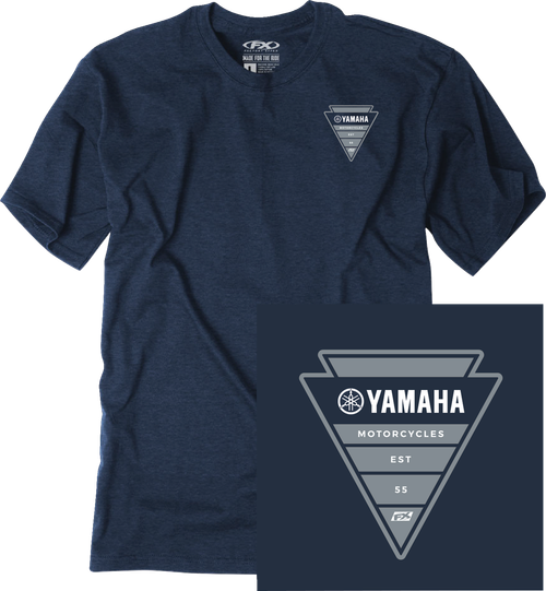 FACTORY EFFEX - Yamaha Arrow T-Shirt - Navy