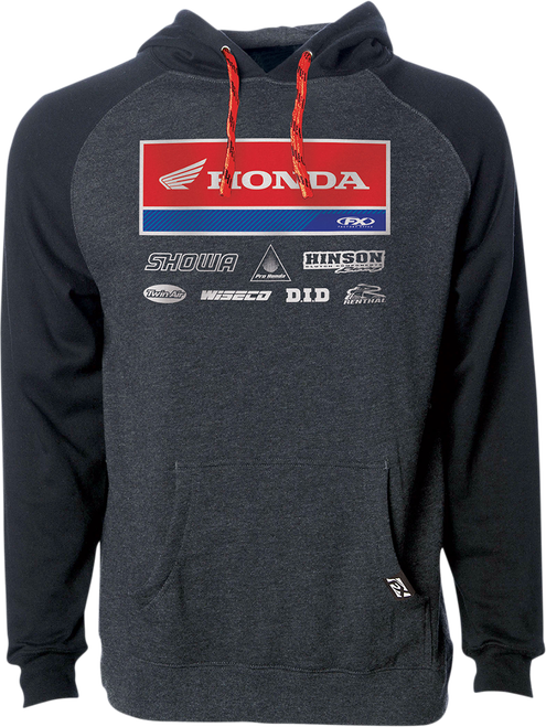 FACTORY EFFEX - Honda 21 Racewear Hoodie - Charcoal/Black