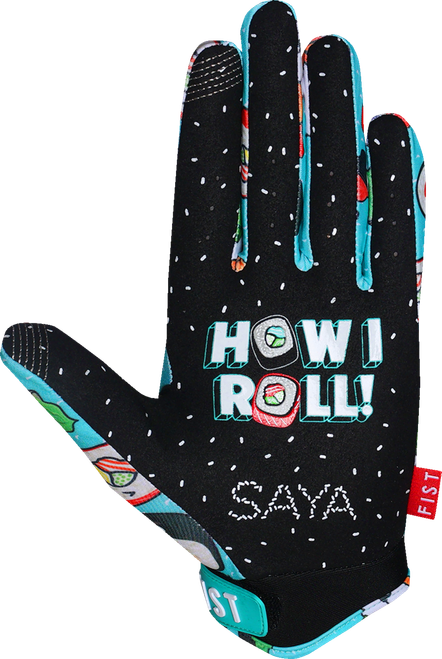 FIST HANDWEAR - Strapped Saya Sakakibara Red Label Sushi Power Gloves