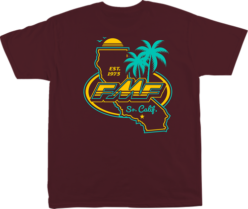 FMF - Golden Stay T-Shirt - Maroon