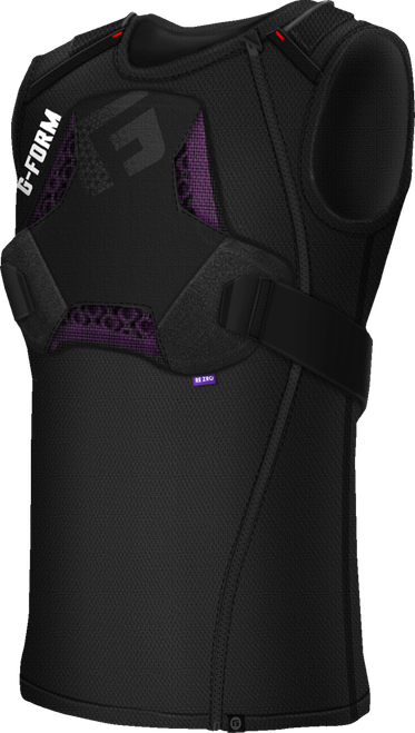 G-FORM - MX Spike Chest + Back Shirt - Black