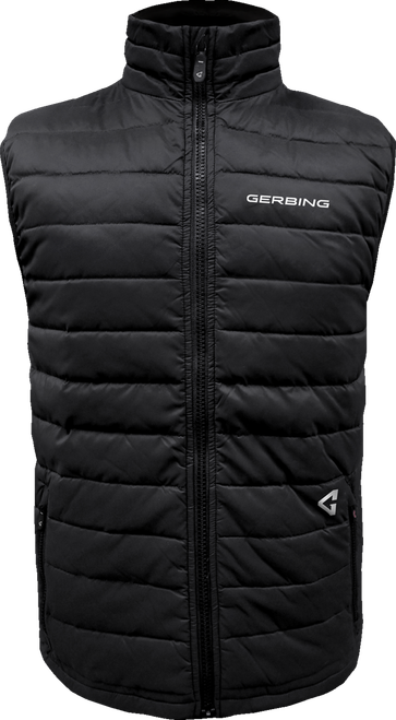 GERBING HEATED CLOTHING - 7V Khione Puffer Heated Vest 2.0 - Black