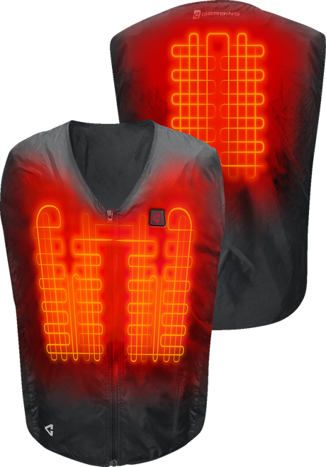 GERBING HEATED CLOTHING - 7V Battery Heated Vest Liner - Black