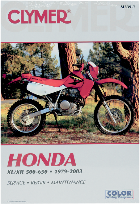 CLYMER - CM3398 - Manual - Honda XL/XR 500/600