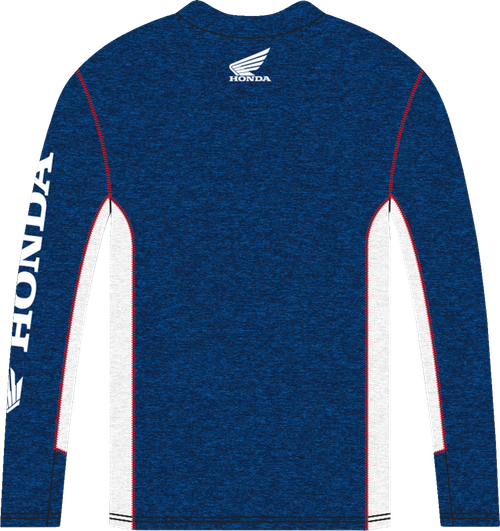 HONDA APPAREL - Honda HRC Long-Sleeve T-Shirt - Navy/White