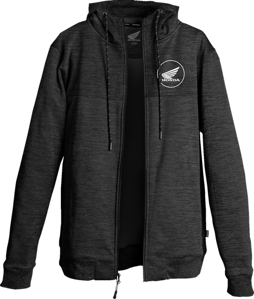 HONDA APPAREL - Honda Zip hoodie - Black