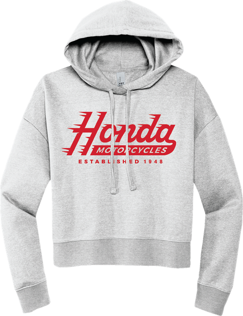 HONDA APPAREL - Women's Honda Hoodie - Light Heather Gray