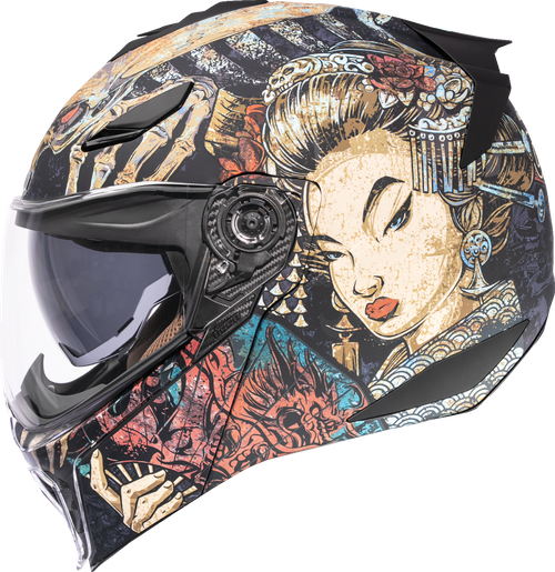 ICON - Threshold&trade; Modular Helmet - Odokuro - Black